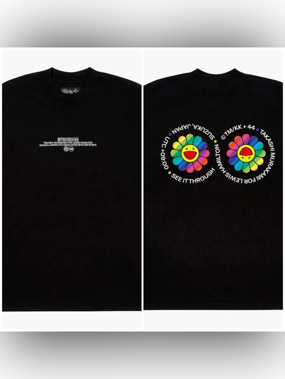 Takashi Murakami for Lewis Hamilton Speedway Long Sleeve T-Shirt